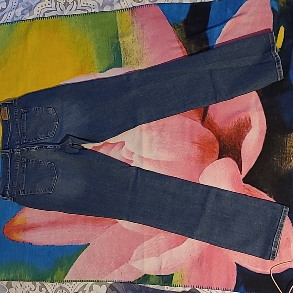 Levi's jeans 505 size 4 M mid rise straight leg blue Cotton Denim Med Wash Class - Picture 8 of 10